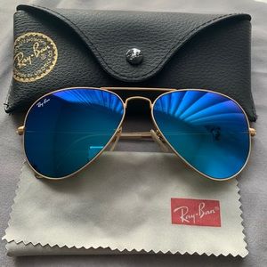 RayBan blue lense